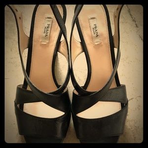 Prada sandals- great condition